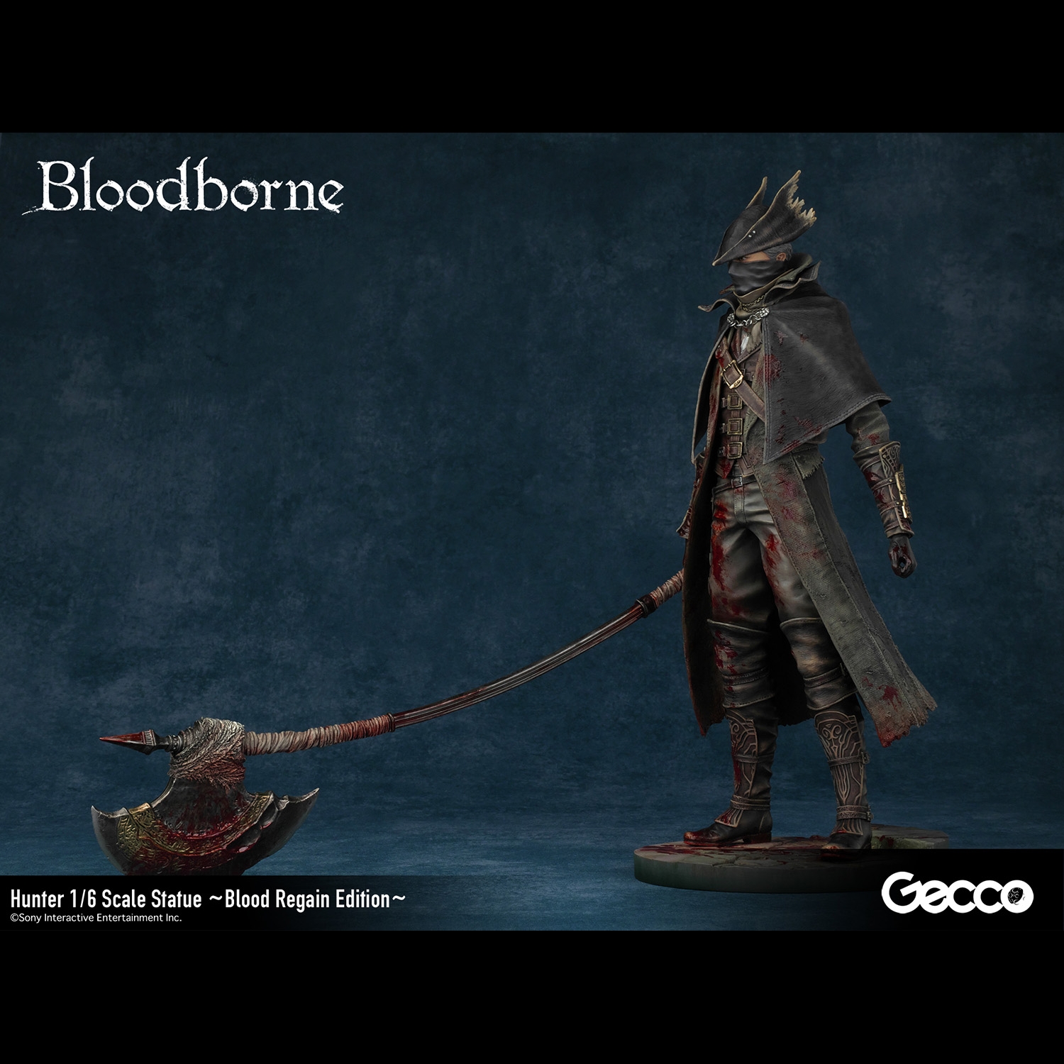 Bloodborne Hunter 1/6 Scale Statue ~Blood Regain Edition~